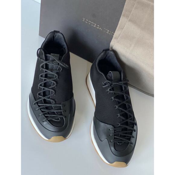 Bottega Veneta Men\'s Scar Tex Black Sneakers 8 US (41 Euro) 609891 NIB $790 main image 9